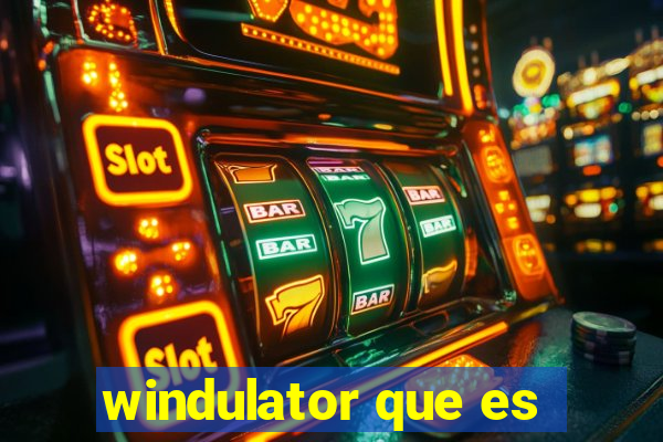 windulator que es